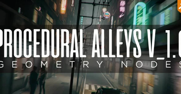 Blender Procedural Alleys 2.1.0 Cracked Free Download