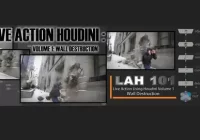 CGcircuit Houdini Live Action Volume 1 Wall Destruction Course 2024 Fast EASY Download FREE