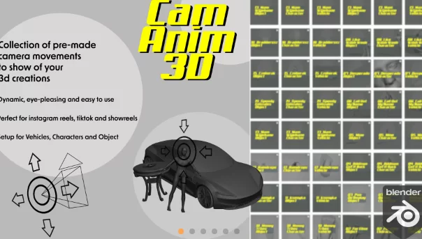 Cam Anim 3D 5th Update Crack (Blender 4.3) Download