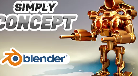 Simply Concept v4.3.2 Crack (Blender 4.3) Latest Download