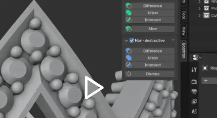 Blender Addon Booltron v3.1- Fast booleans Download