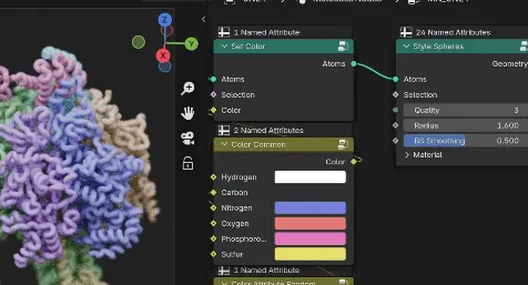 Blender Molecular Nodes v4.2.11 animate molecular data Download