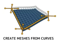 Curves to Mesh 2.8.1 (Blender 4.2) Crack Free Download