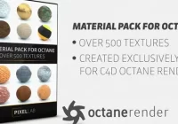 Pixel Lab Material Pack for Octane Render