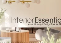 Blender 4 Addon Interior Essentials Pro Full Crack Fast Download
