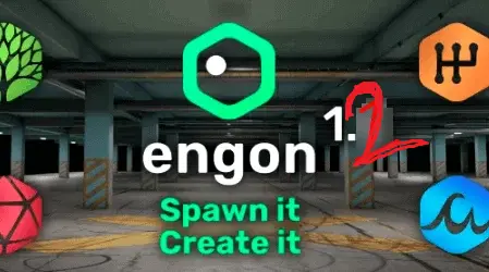 Engon v1.5.1 Addon Free (Blender 4.4) Download