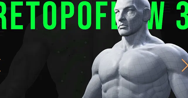 Blender RetopoFlow v3.4.5 Comprehensive Retopology Toolkit Crack Download