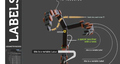 Blender 3.3 Geometrynodes Labels Crack Download