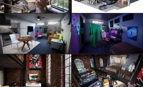 Apartment Interiors 4K Full Crack (Kitbash3D) Download