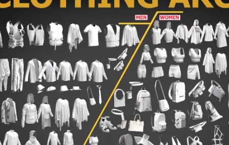 ArtStation 155 JEFF CLOTHING ARCHIVE Free Download