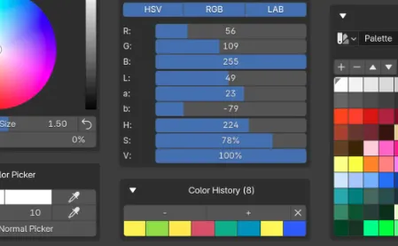 Blender Coloraide v1.3.5 - color management tools Free Download