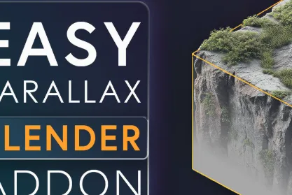Blender Easy Parallax v1.0 Mapping Shaders Plugin Free Download