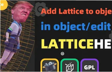 Blender Lattice Helper 1.2.5 Matching lattice for selected object Download