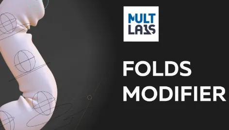Folds Modifier v4 Crack (Blender 4.3) Free Download