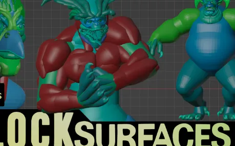 Blender Blocksurfaces 1.0.270 Crack Model Amazing 3D Characters Download