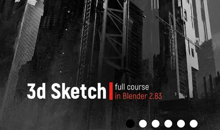 Gumroad 3d Sketch in Blender Course Full Free Download