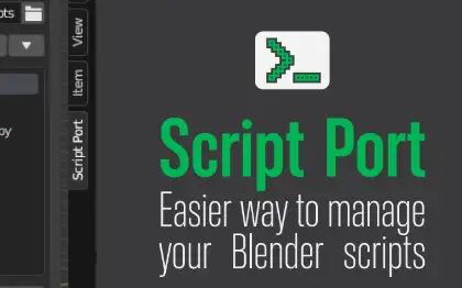 Script Port v1.0 Cracked (Blender 4) Download