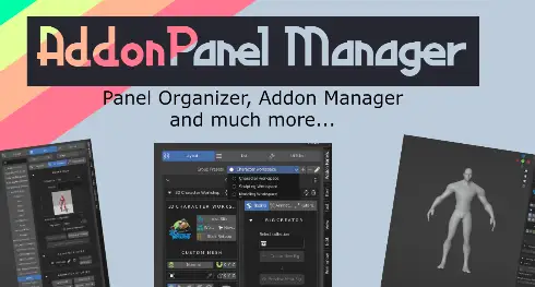Blender Addonpanel Manager v1.3.0 Crack Download