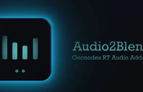 Audio 2 Blender Addon