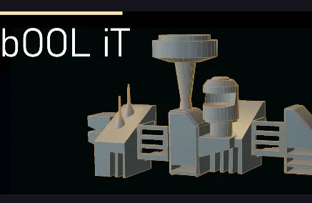 Blender Bool It v1.0 Quick Booleans Addon Free Download