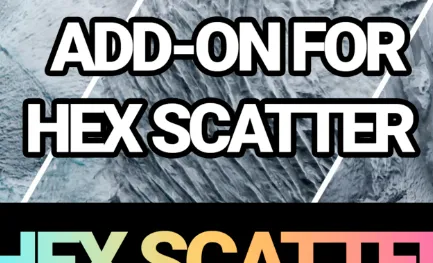 Blender Hex Scatter Textures Replacer v1.5 addon Free Download