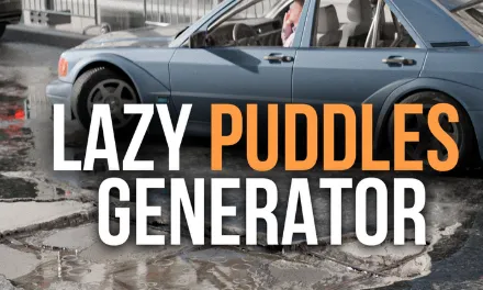Blender Lazy Puddles Generator Free Download
