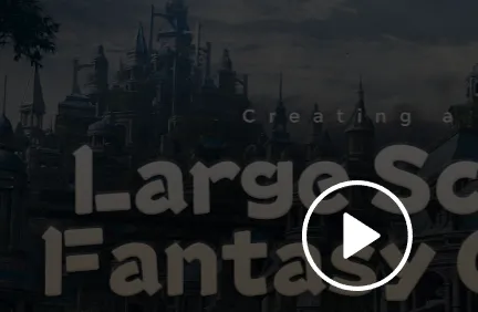 Creating a Large Scale Fantasy City with Blender (Wingfox) Download