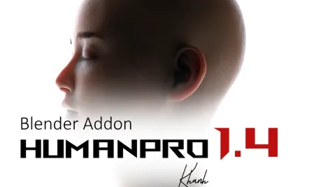 HUMANPRO ADDON Crack (Blender 4.3) Download