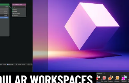 Modular Workspaces 1.9 Crack (Blender 4.4) Download