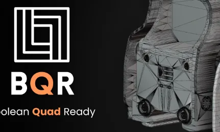 Blender Boolean Quad Ready v1.4 Free Download