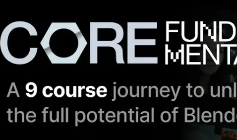 CGCookie CORE Fundamentals 9 Blender Courses FULL Free Download