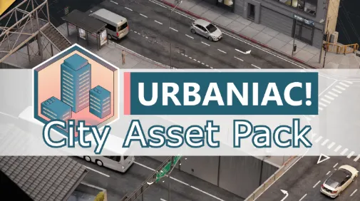 Urbaniac! City Asset Pack V5 Crack (Blender 4.4) Download