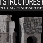 Artstation Blender Ancient Sci-Fi Kitbash 3D Assets Crack Download
