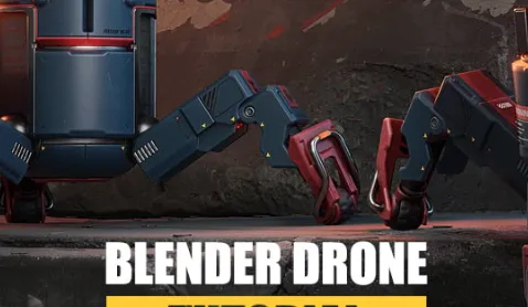 Blender Drone Tutorial - Complete Edition Full Course Free Download