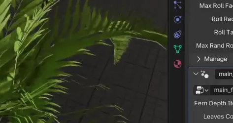 Blender Procedural Fern - Plant Addon Free Download