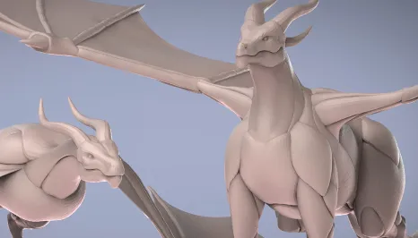 Blender Dragon + Wyvern Base Meshes Crack Download