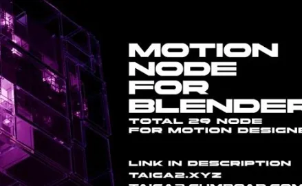 Gumroad - Blender Motion Node v2 Addon Crack Free Download