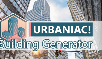 Urbaniac! Building Generator Pro v.31 Crack (Blender 4.4) Download
