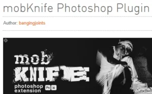 aescripts mobKnife Photoshop Plugin Crack 2025 Download