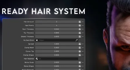 Ready Hair System Addon (Blender 4.3) Crack Download