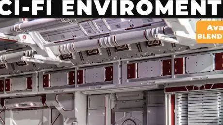 Artstation 27 Sci-fi environment Panel Kitbash Crack Download