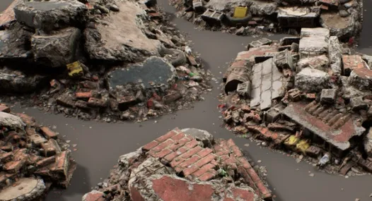 Unreal Engine - Rubble and Debris - Modular Set