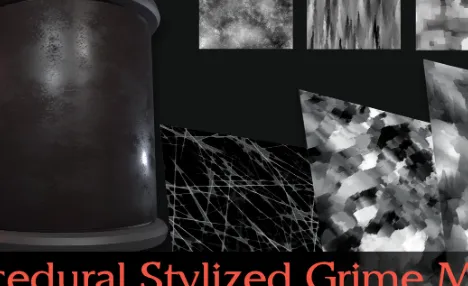 Artstation 26 Stylized Grunge Materials + 2k images Crack Download