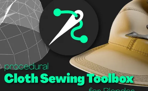 Blender Procedural Cloth Sewing Toolbox v0.35 Crack Download