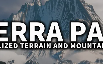 Blender Terra Paint Mountain Library ALL Models Crack Download