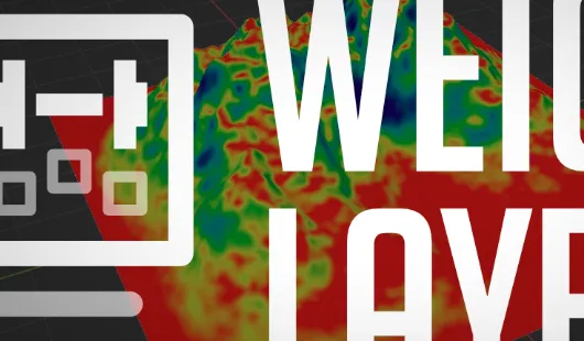 Blender - Weight Layers v2.6 EASY Procedural Weight Maps Download