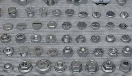 Middle Poly Bolts Collection 108 pieces Artstation Crack Download