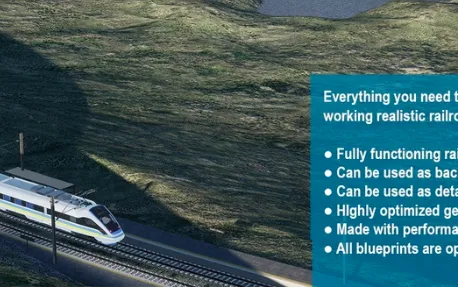 Unreal Engine 5.6 Railway System with IC Train Crack Download