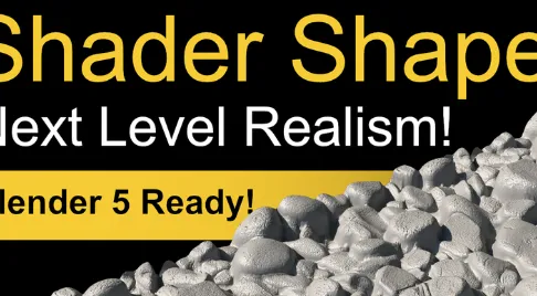 Blender - Shader Shaper v1.5 One Click Realism Crack Download