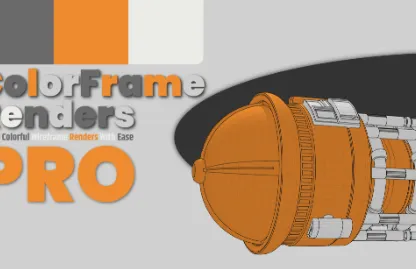 Blender addon Colorframe Renders Pro V4.1.14 Free Download